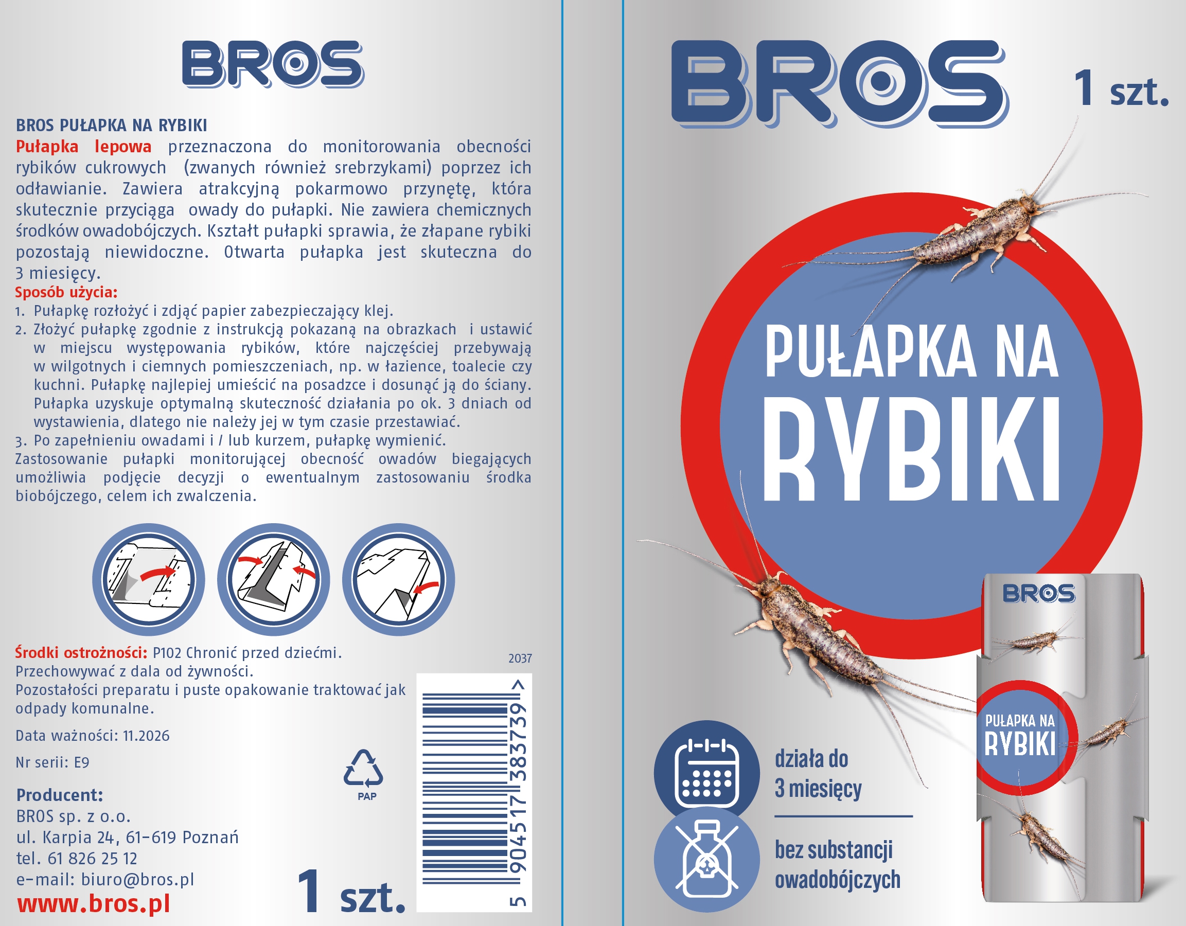 bros - pułapka na rybiki