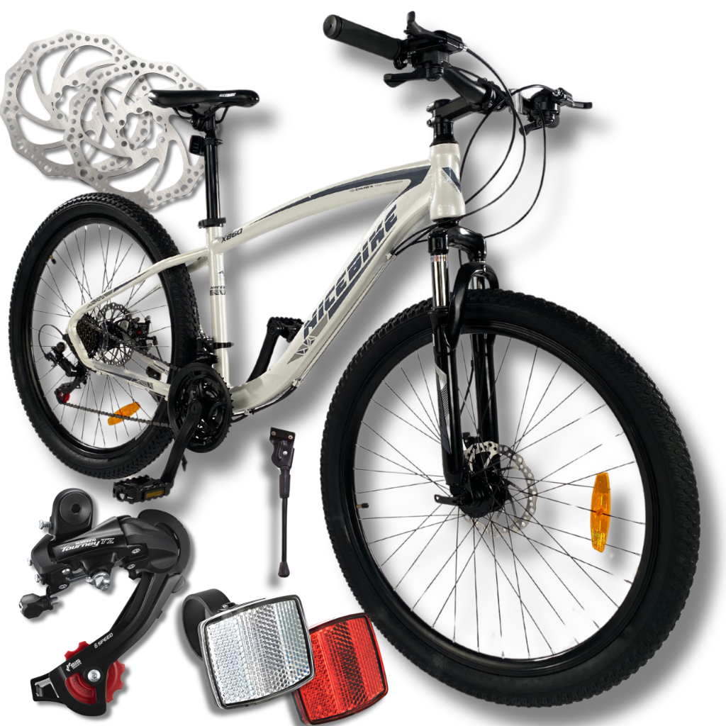 rower górski mtb 26 shimano 21 biegów shimano 2xtarcze rama 16" koła 26"