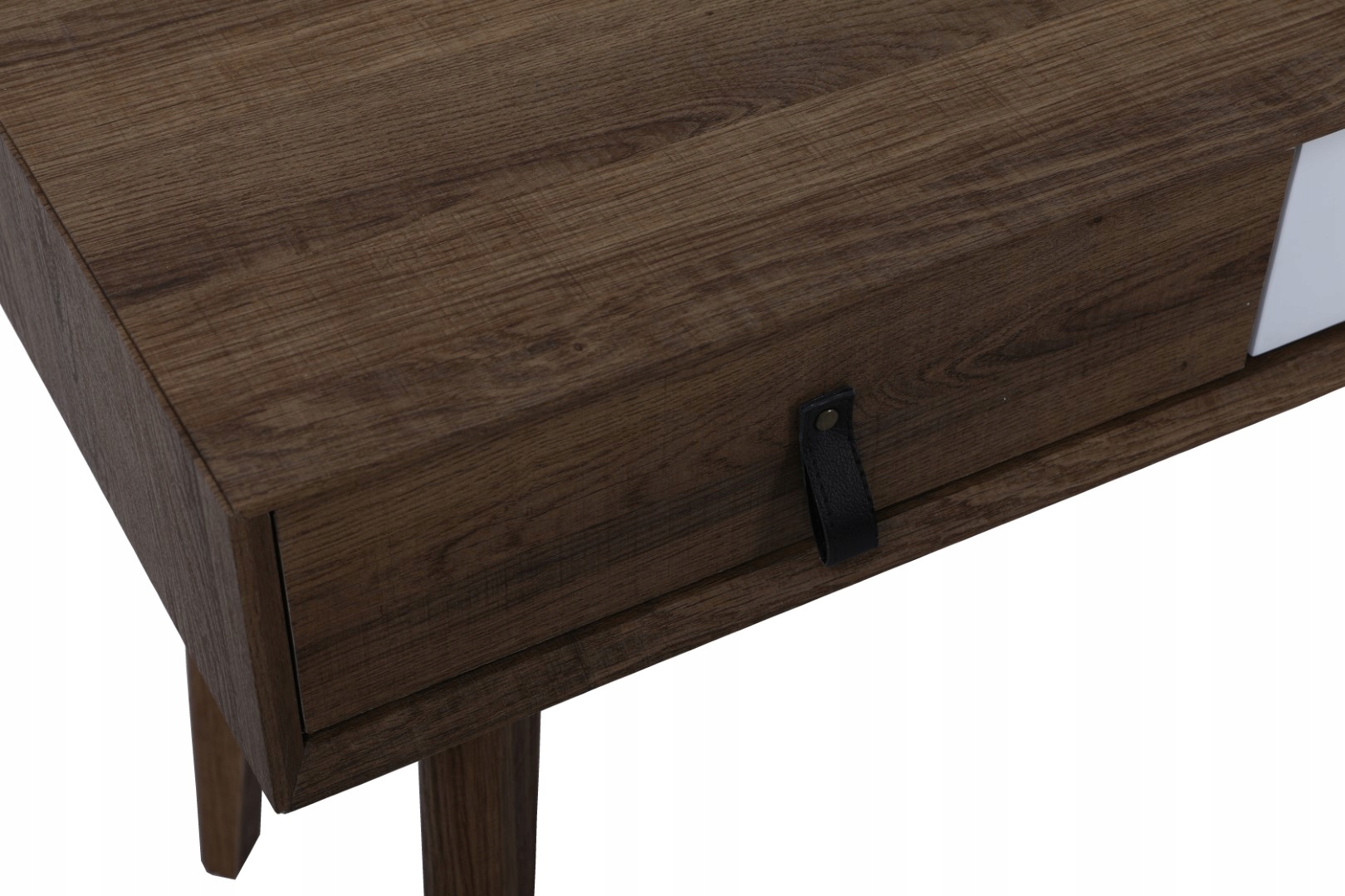 biurko eleganckie do gabinetu biura szuflady nowoczesne duże komputerowe