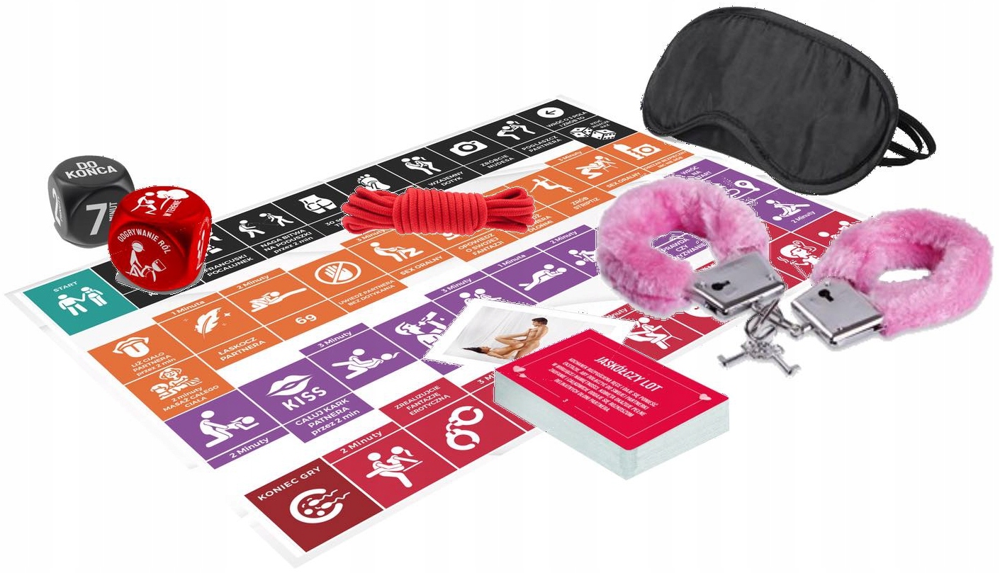 gra planszowa dla dorosłych - gra rozkoszy