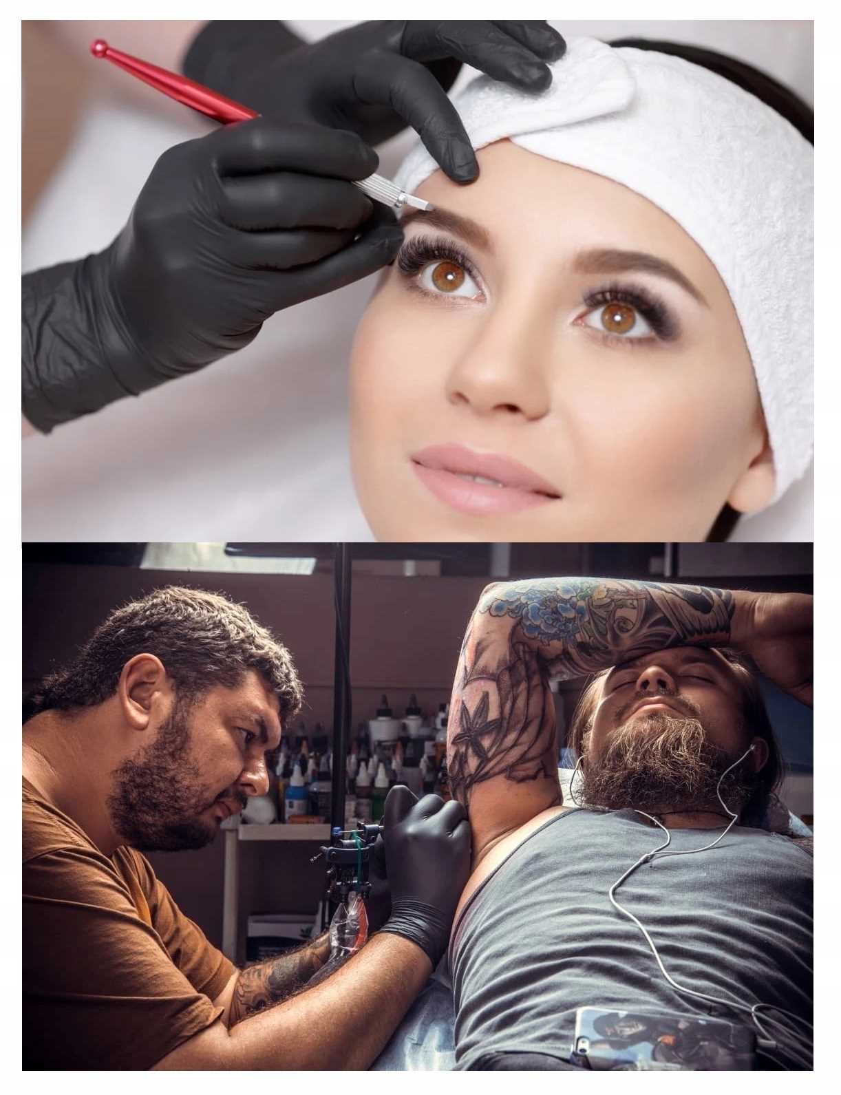 rękawice nitrylowe 100 sztuk / czarne / rozmiar: 6 - xs /  - 10 szt.