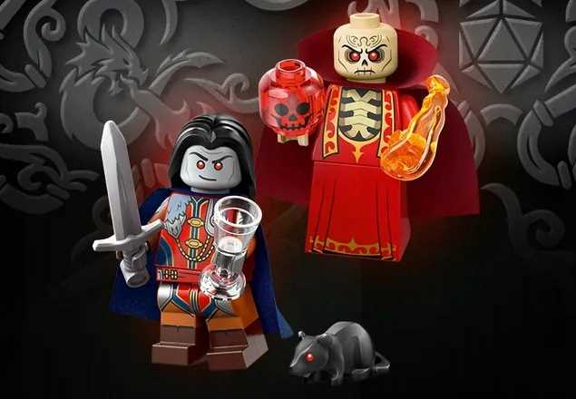 71047 - lego minifigures - dungeons & dragons