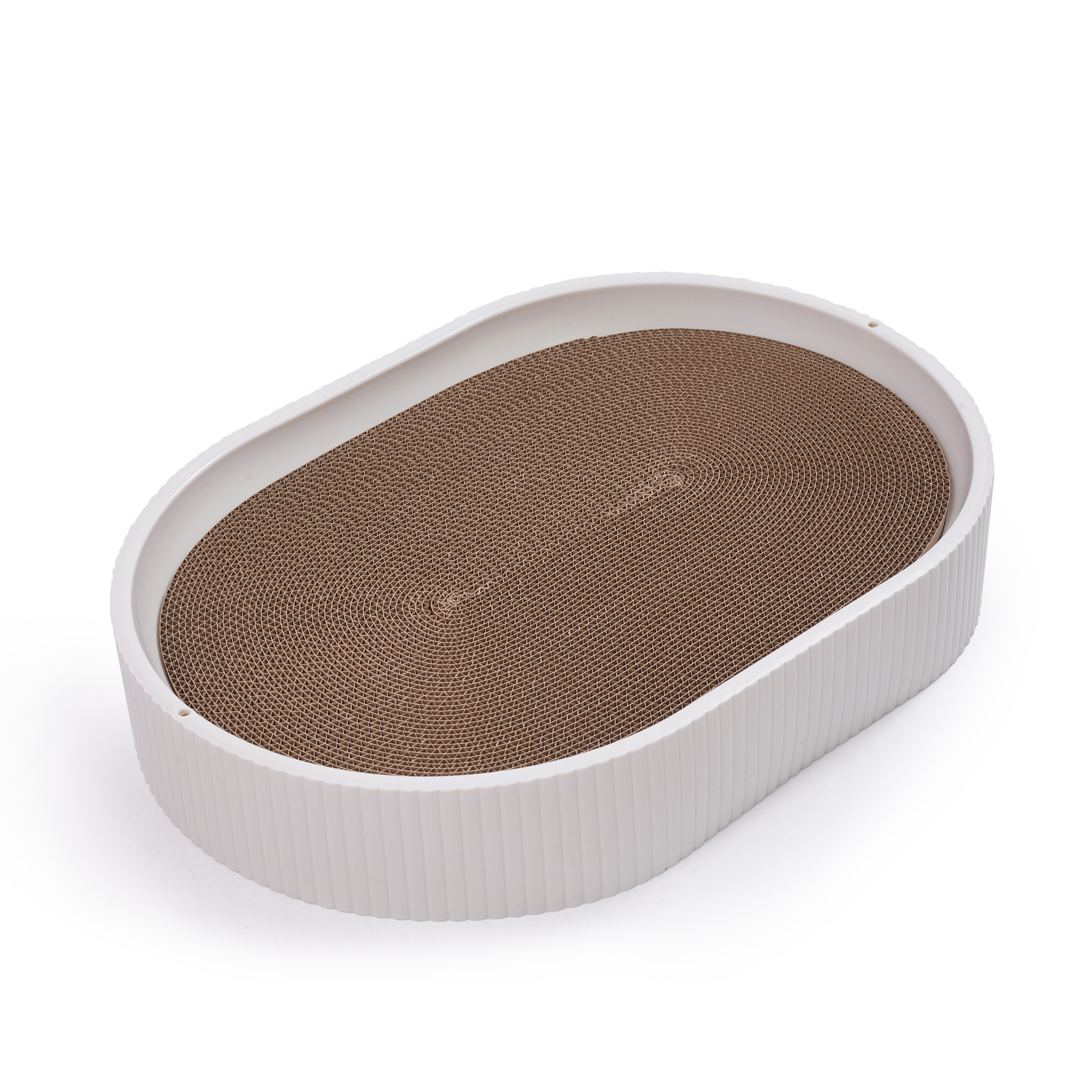 drapak dla kota z tekturki duży do drapania zabawka kot zwierzę leżący