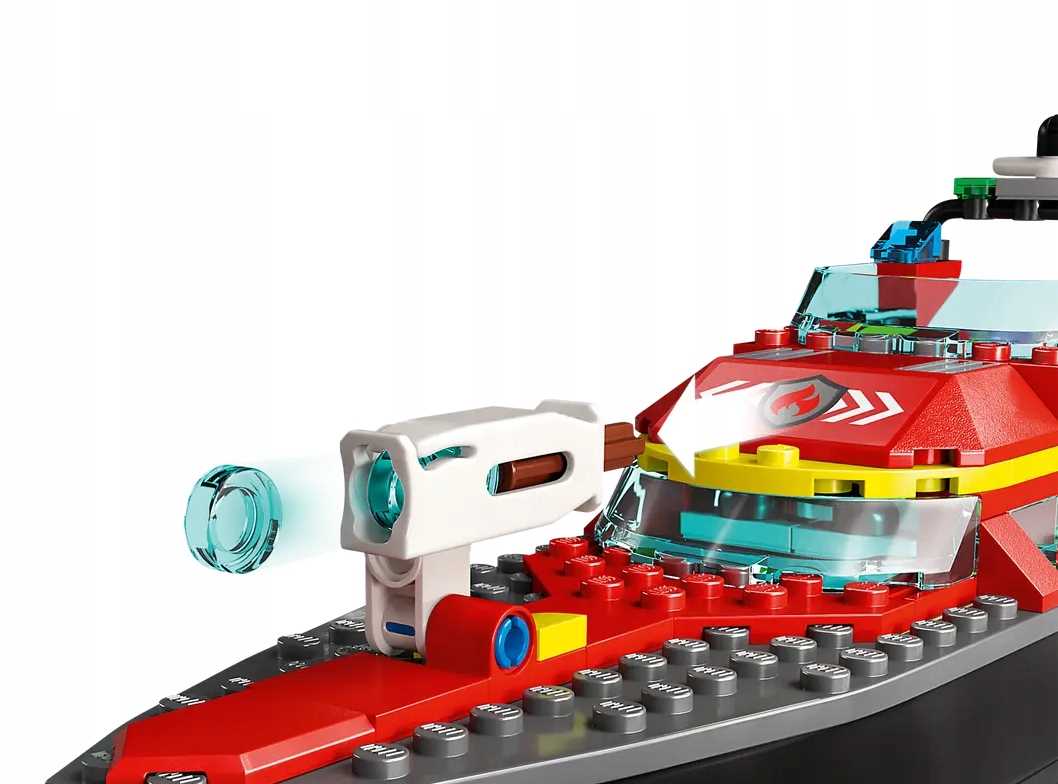 60373 - lego city - łódź strażacka