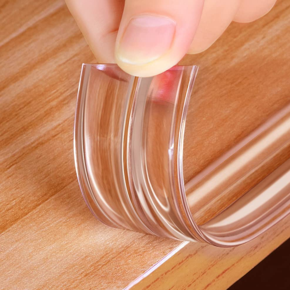 bezbarwna taśma zabezpieczająca kanty mebli listwa na rogi osłona krawędzi