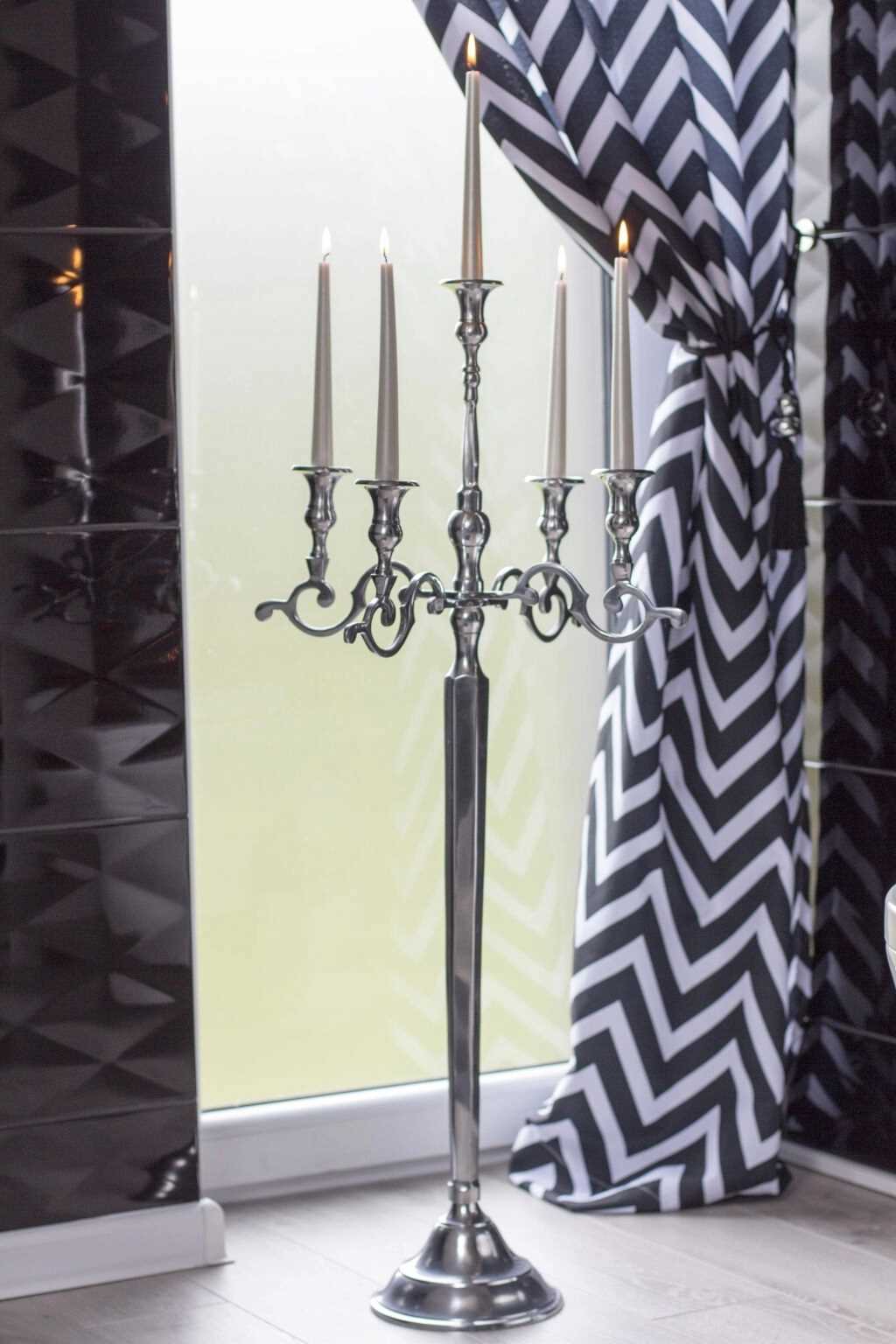 aura świece stołowe stożkowe białe 40 szt. s30-40-090