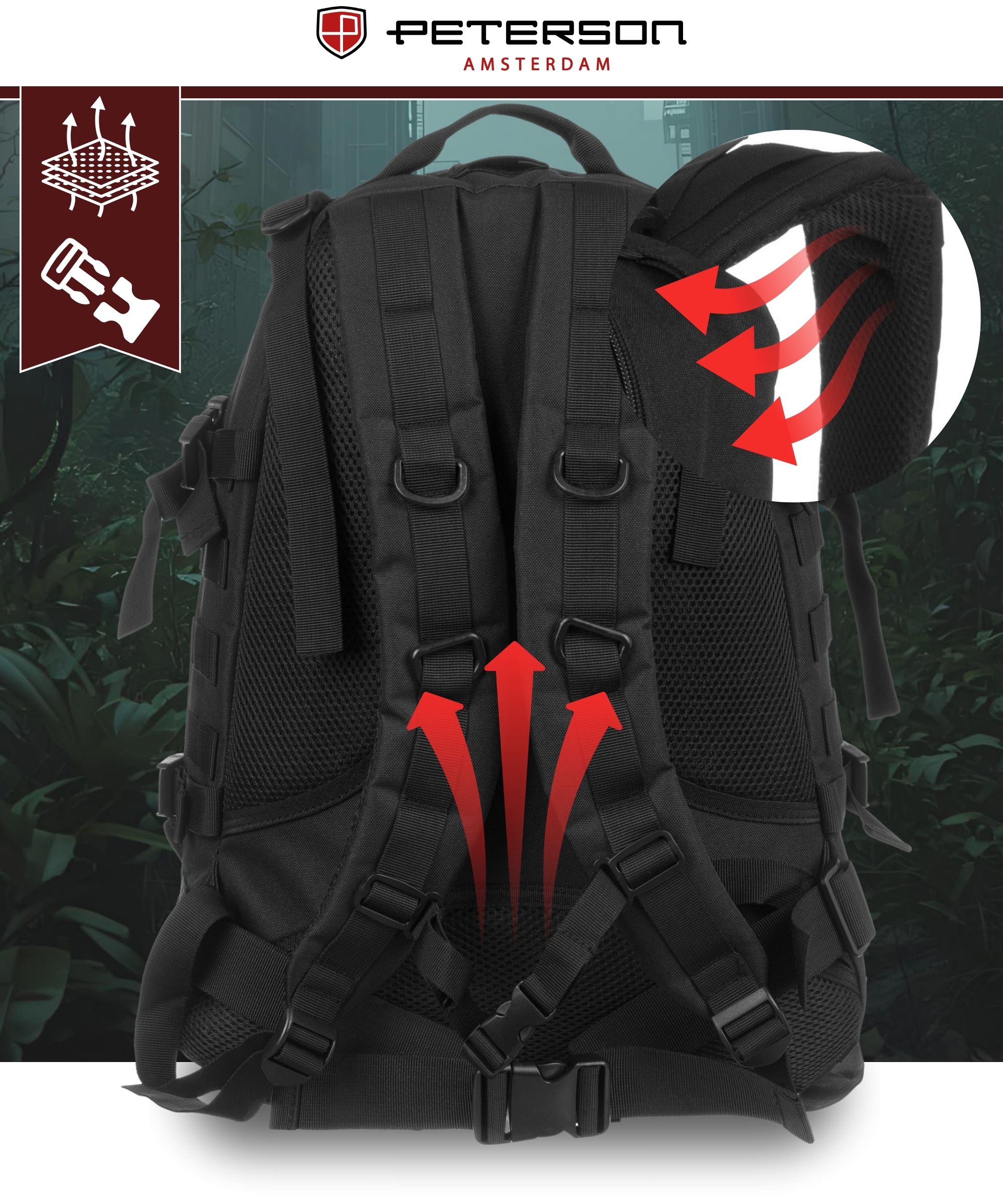 plecak ptn bl003-8069 black