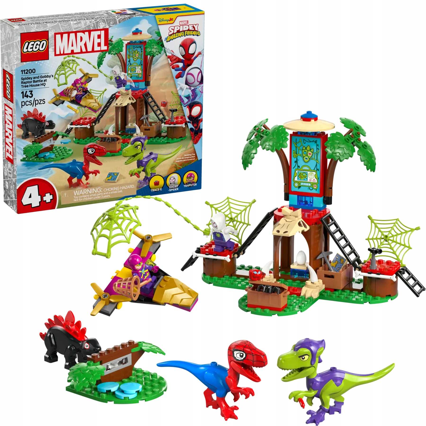 11200 - lego super heroes - bitwa spidey'ego i gobby'ego przy domku