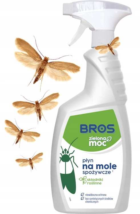 bros - zielona moc płyn na mole spożywcze 500ml