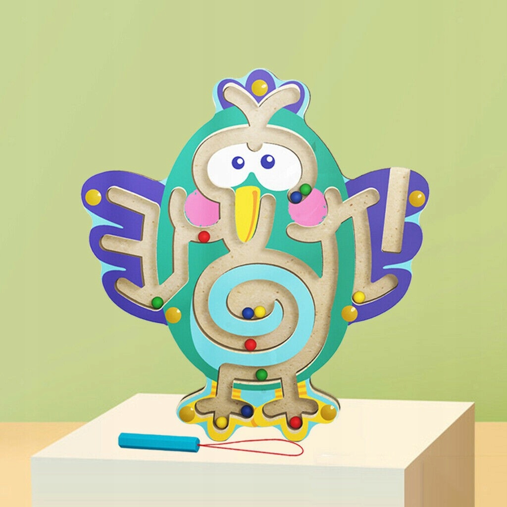 drewniany labirynt papuga jhtoy-312