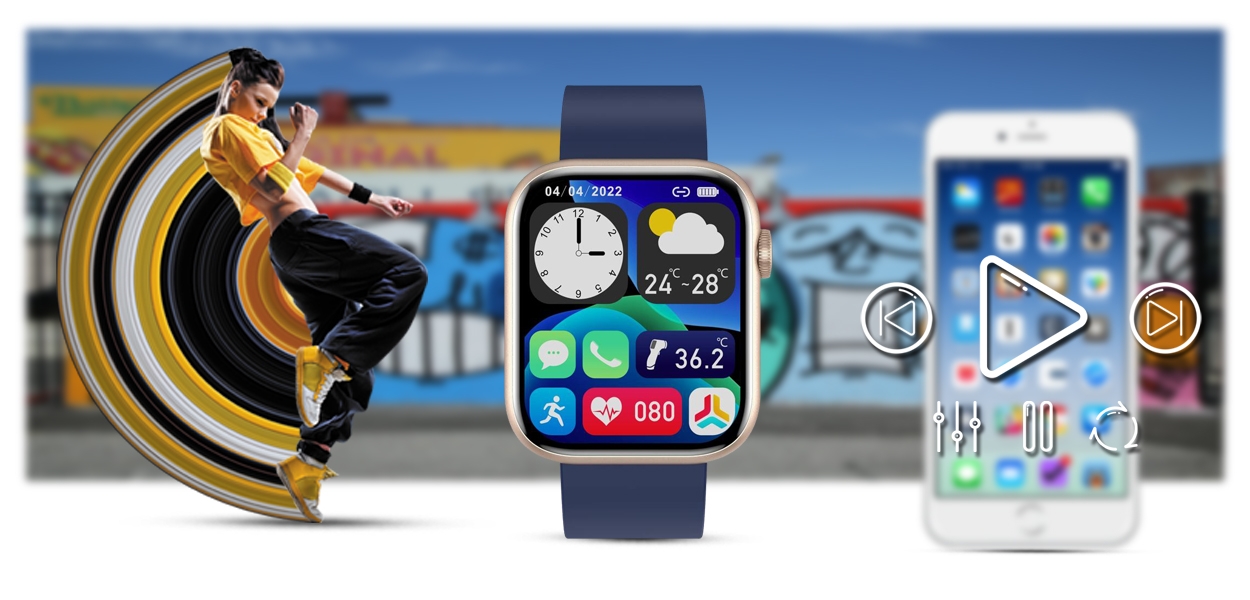 smartwatch damski gravity gt3-4