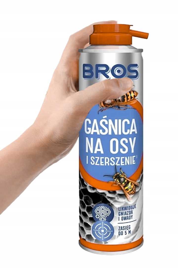 bros gaśnica na osy i szerszenie 600 ml