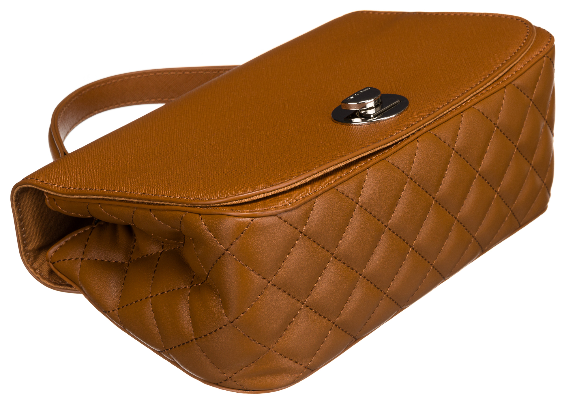 torebka damska 6835-1 cognac