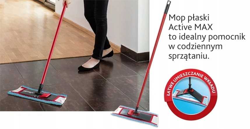 mop płaski vileda active max