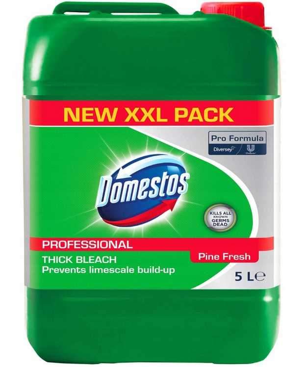 domestos płyn do wc pine fresh zielony 5l