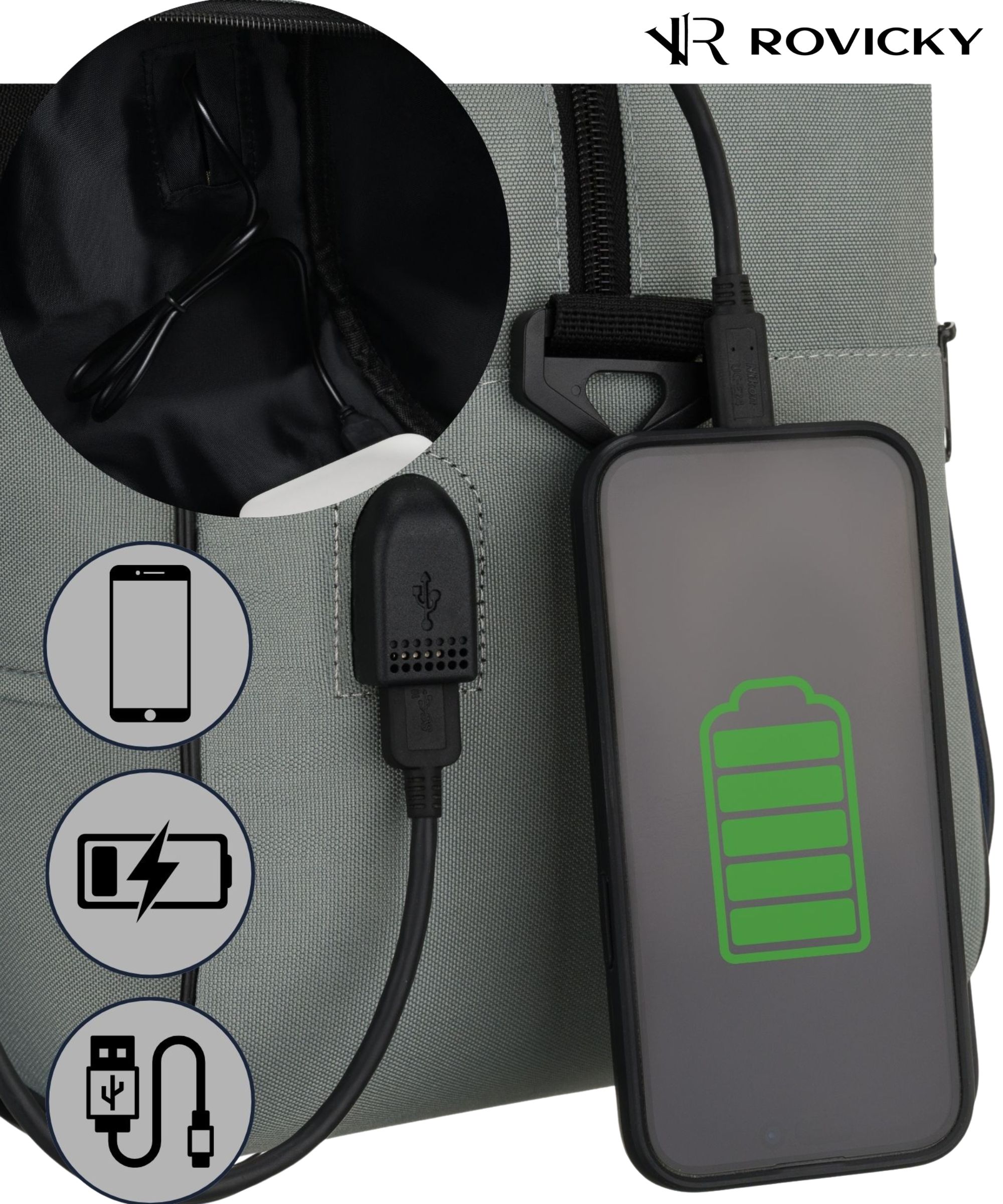 torba podrózna r-tl15608-2516 gray