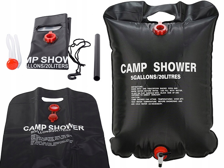 prysznic turystyczny 20l