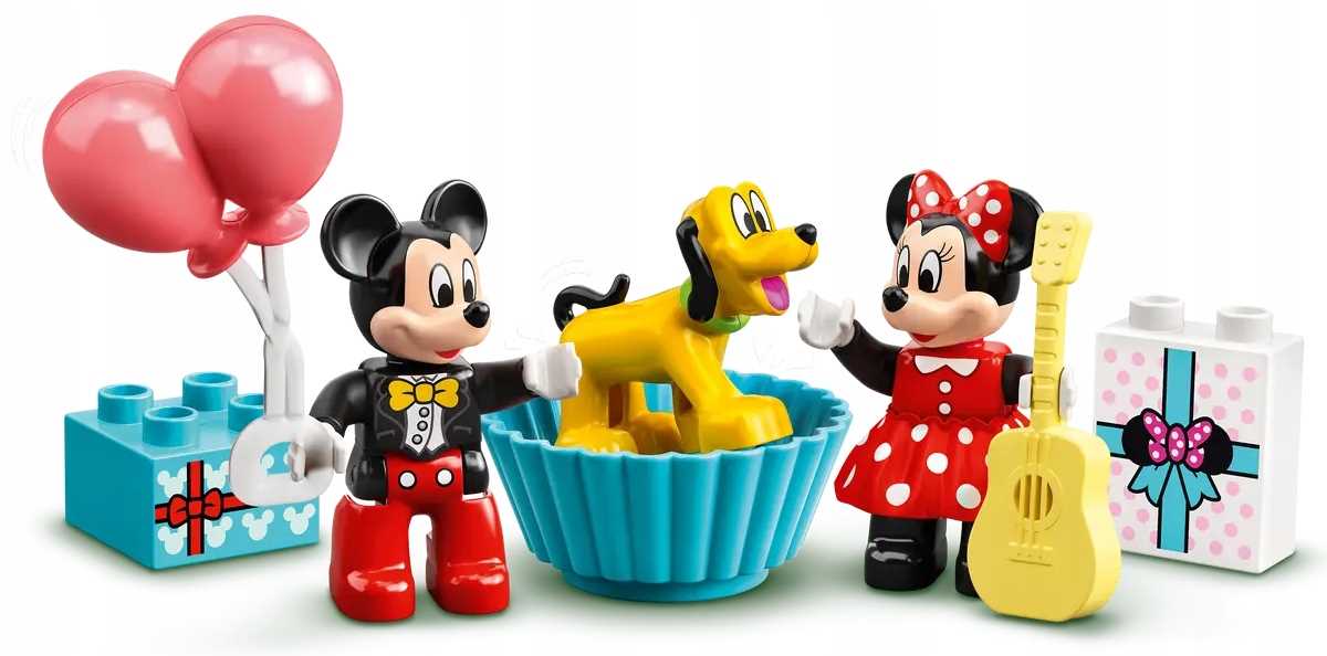 10941 - lego duplo - urodzinowy pociąg myszek miki i minnie