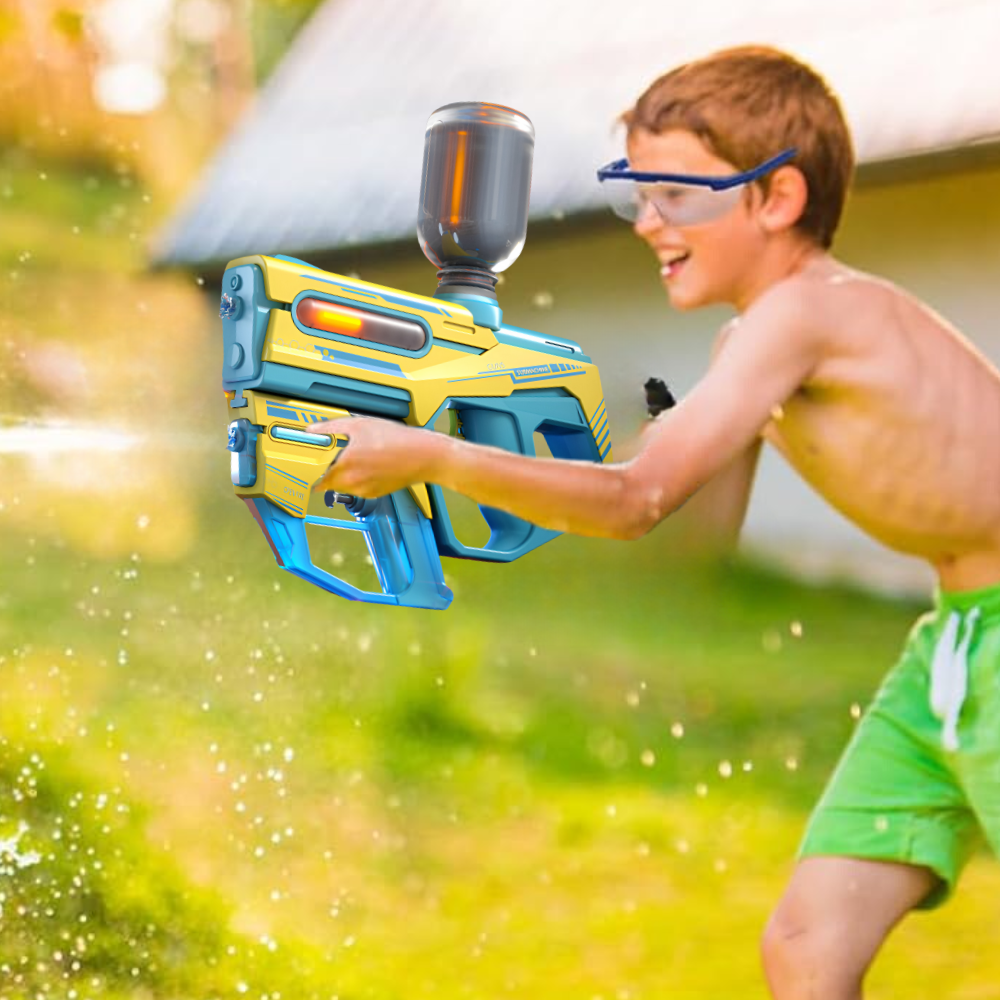 pistolet na wodę elektryczny automatyczny karabin wodny 2w1 akumulator
