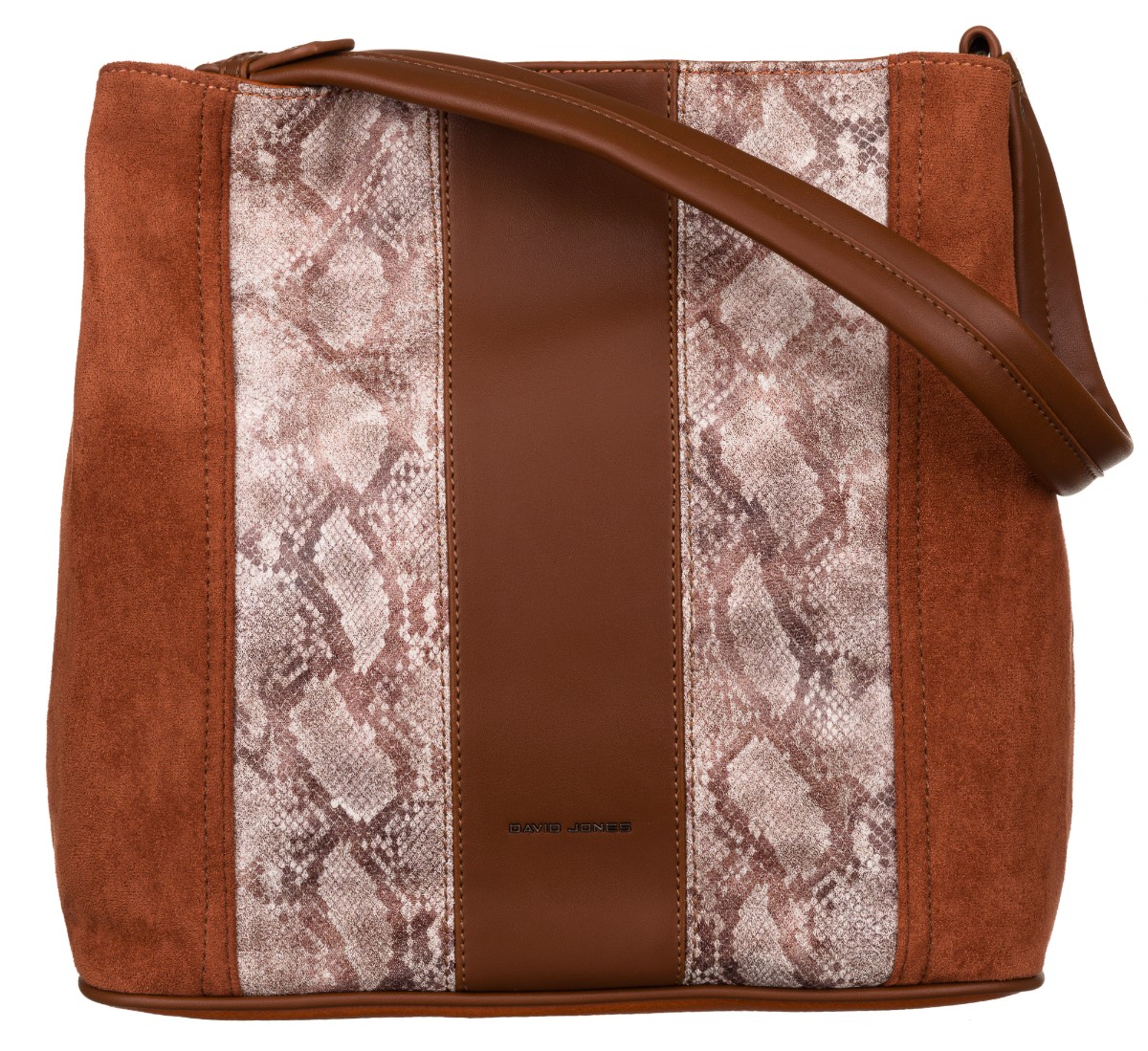 torebka damska 6885-4 cognac