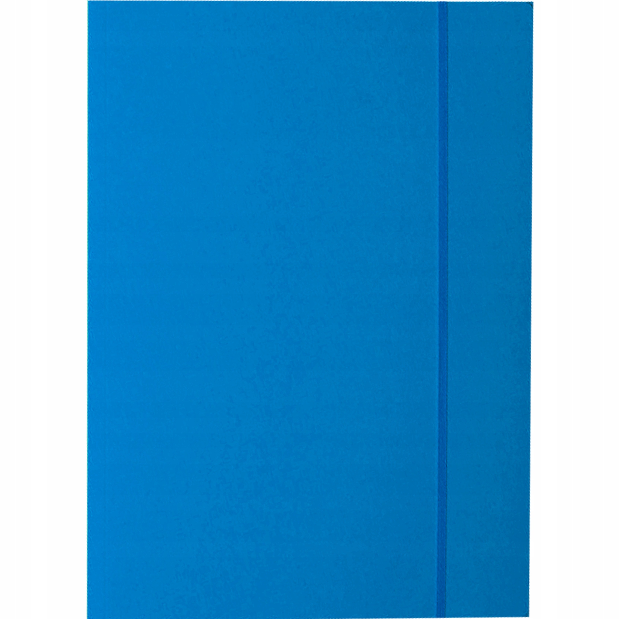 teczka kartonowa lakierowana z gumką bantex a4 niebieska