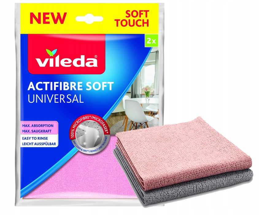 ściereczka vileda actifibre soft 2 szt.