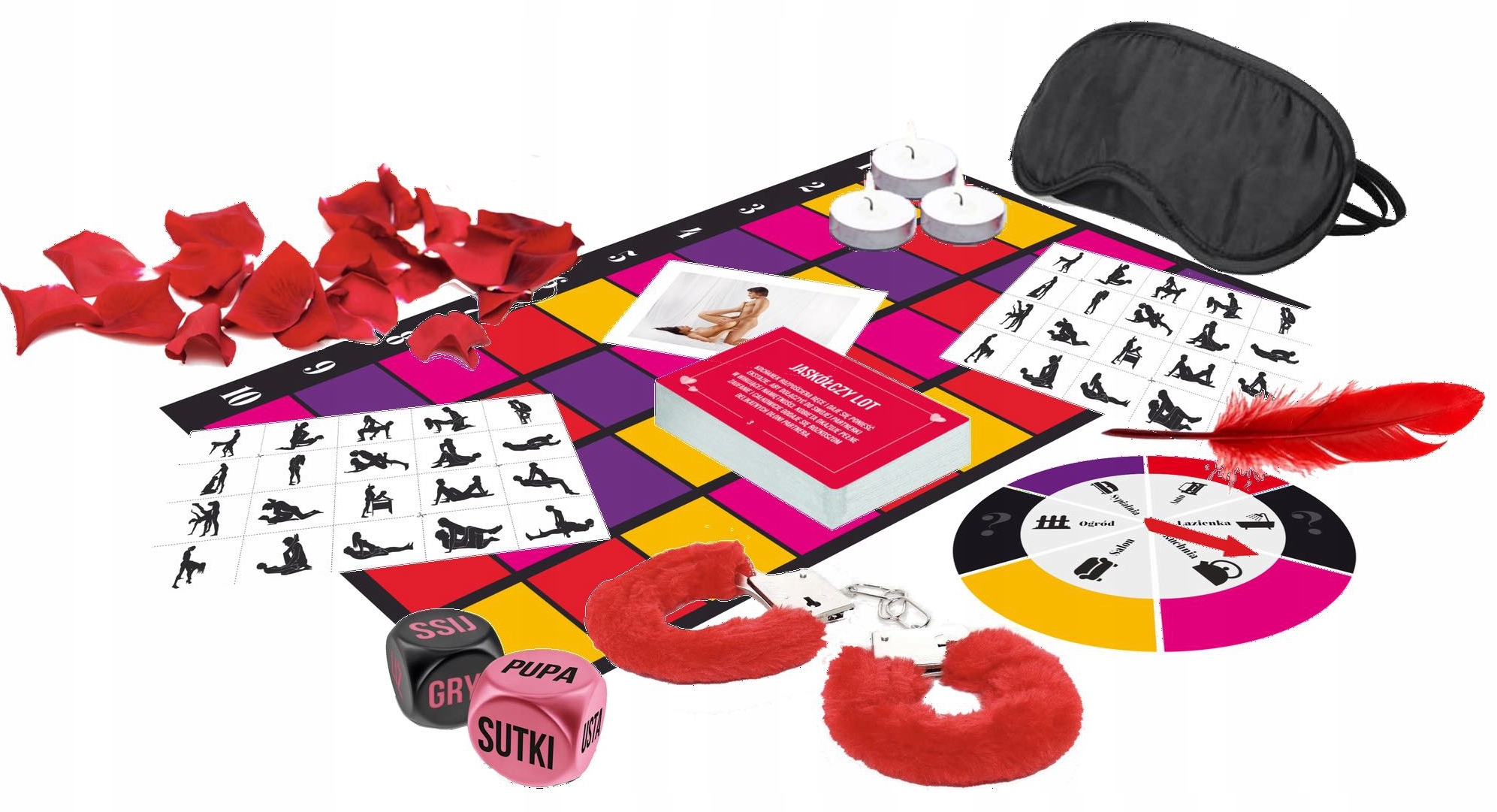 gra planszowa dla dorosłych - gra miłości