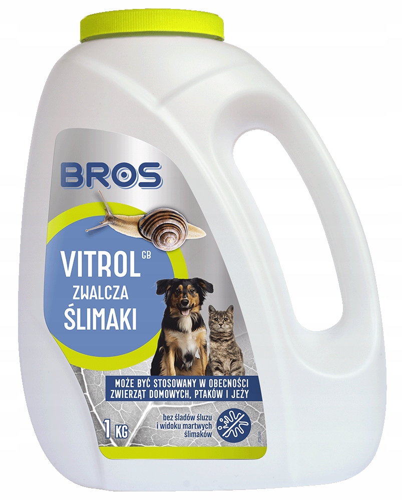 bros - vitrol gb zwalcza ślimaki 1kg