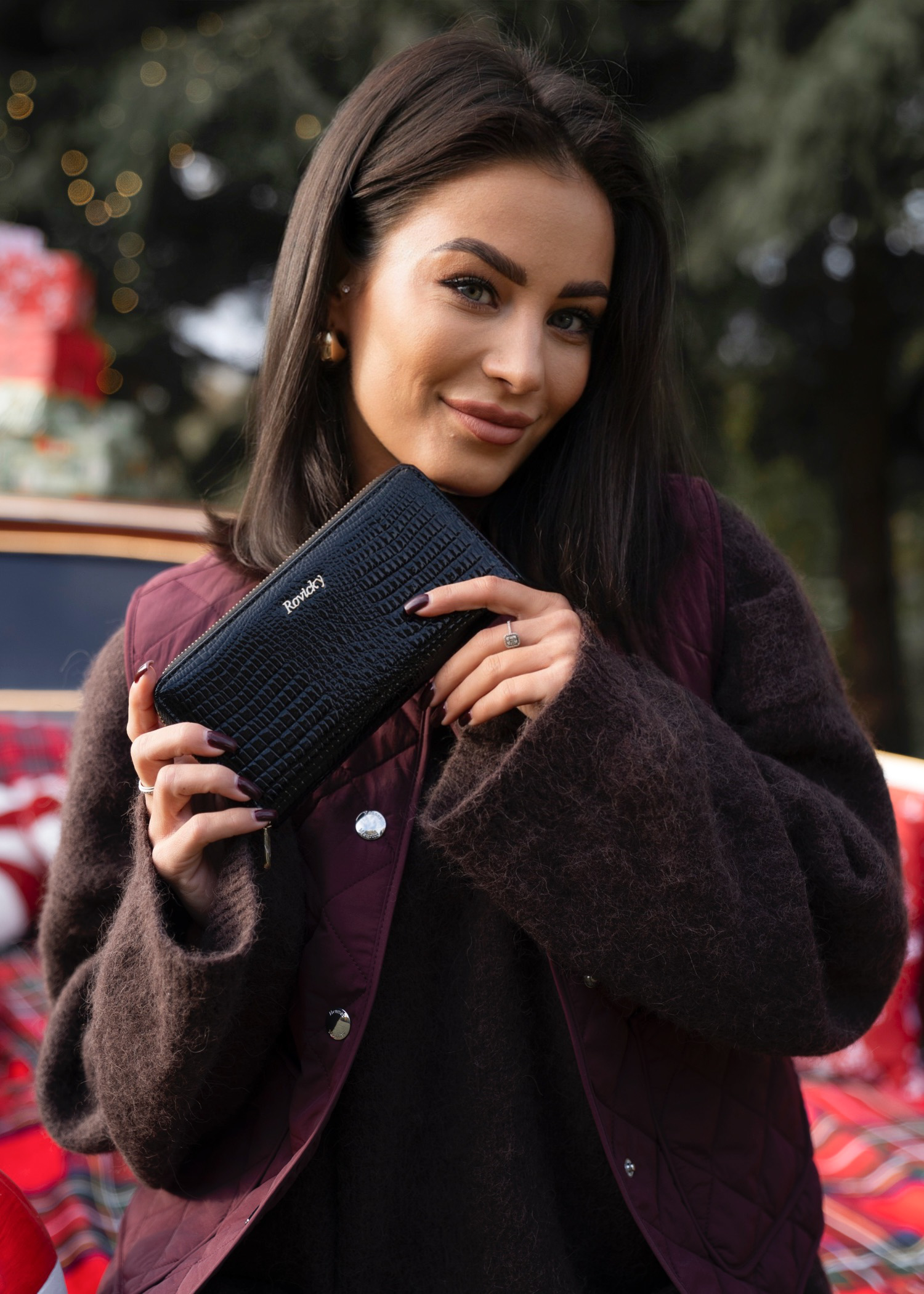 portfel damski skórzany rh-25-1-rs-5395 black