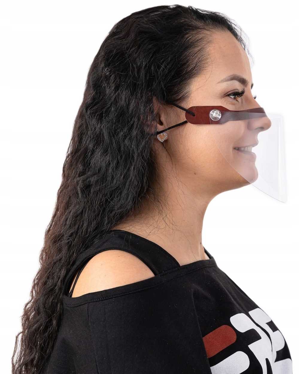 przyłbica mini na nos i usta