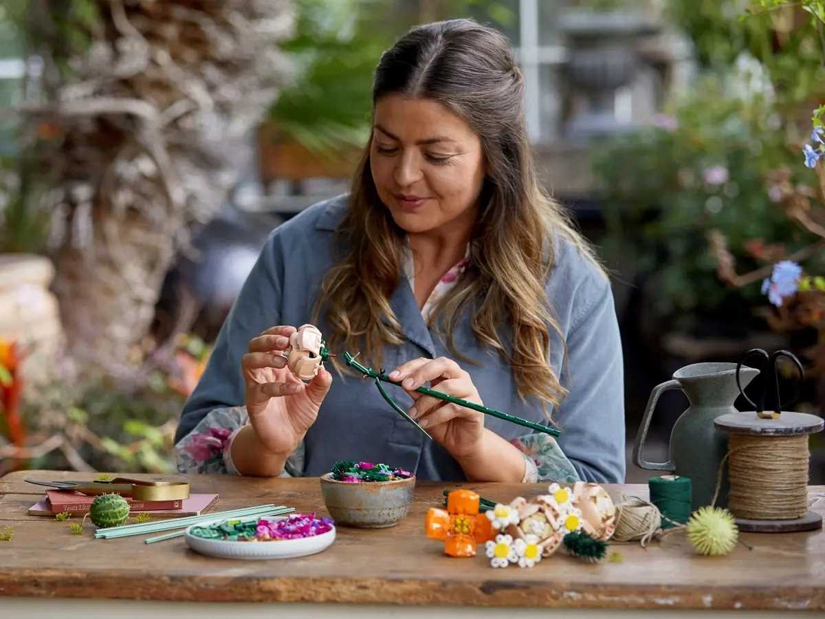 10280 - lego the botanical collection - bukiet kwiatów