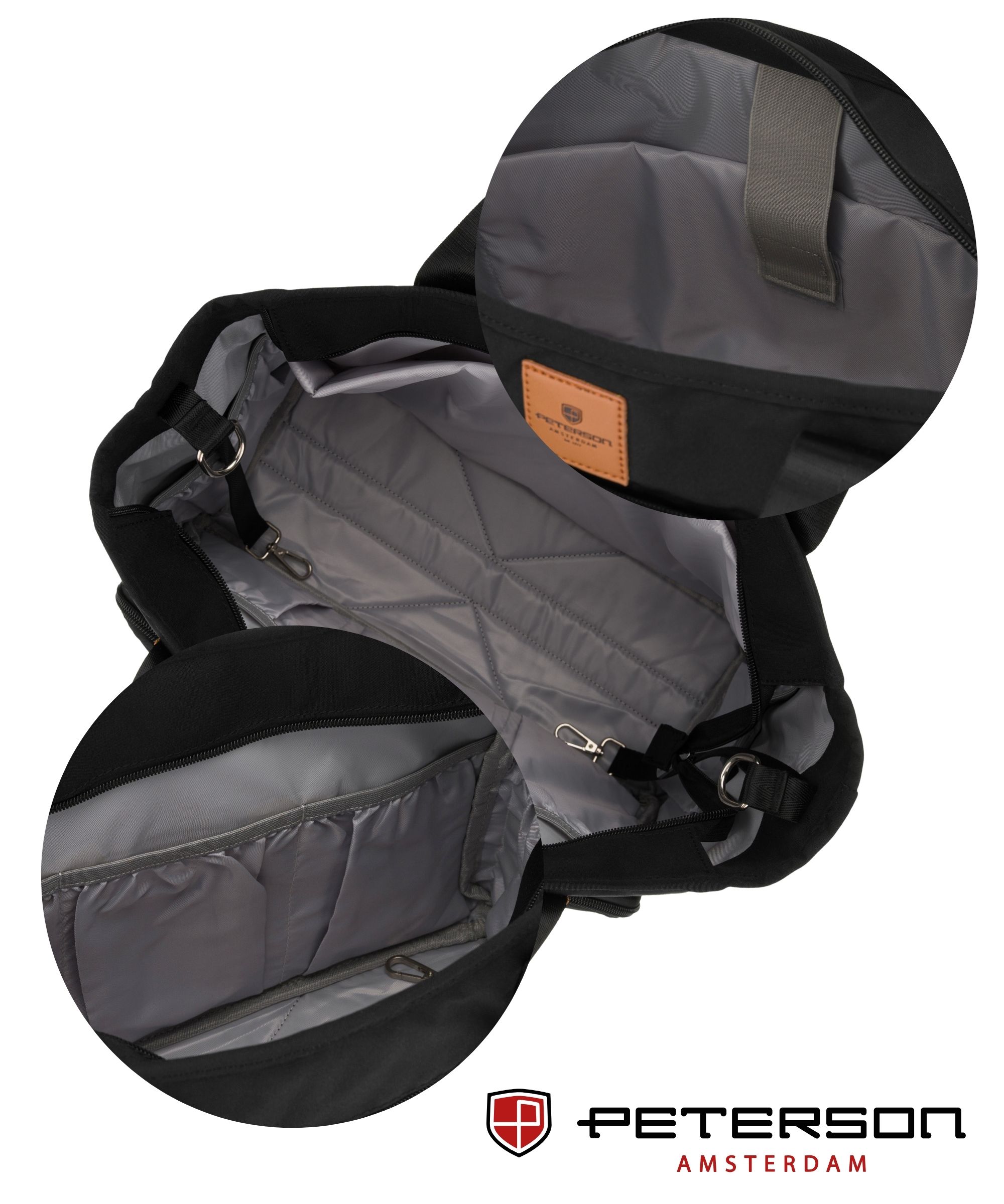 torba na wózek ptn mb4-2844 black