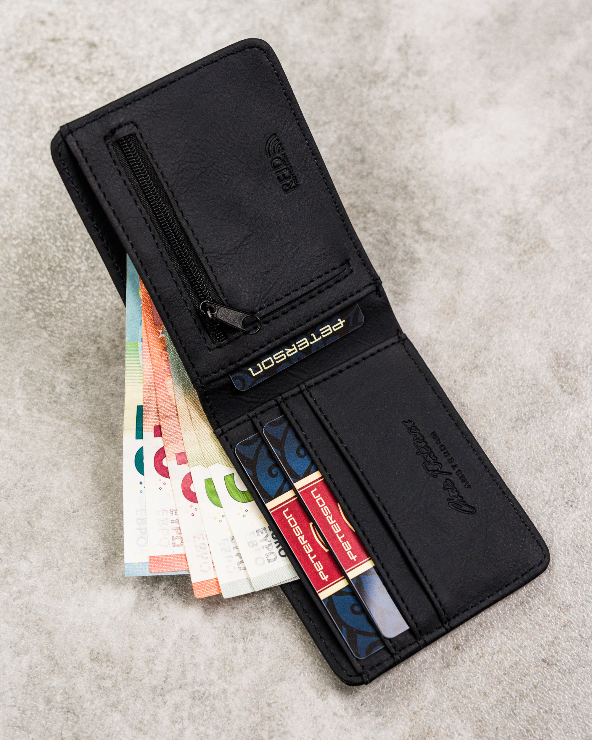 portfel męski eko ptn eh-03z-5860 black