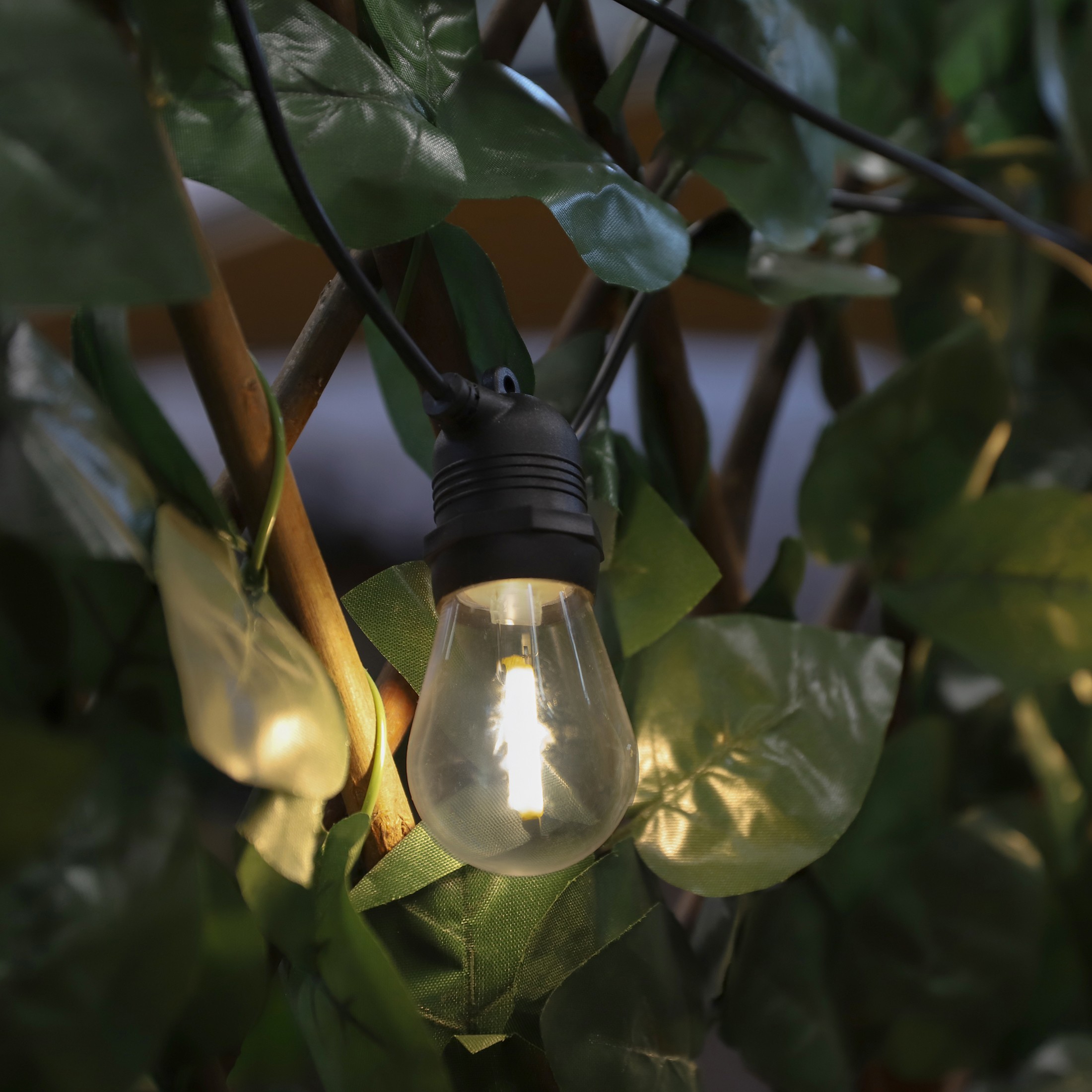 girlanda solarna 10 led ogrodowa 10 m lampki na balkon do ogrodu świetlna