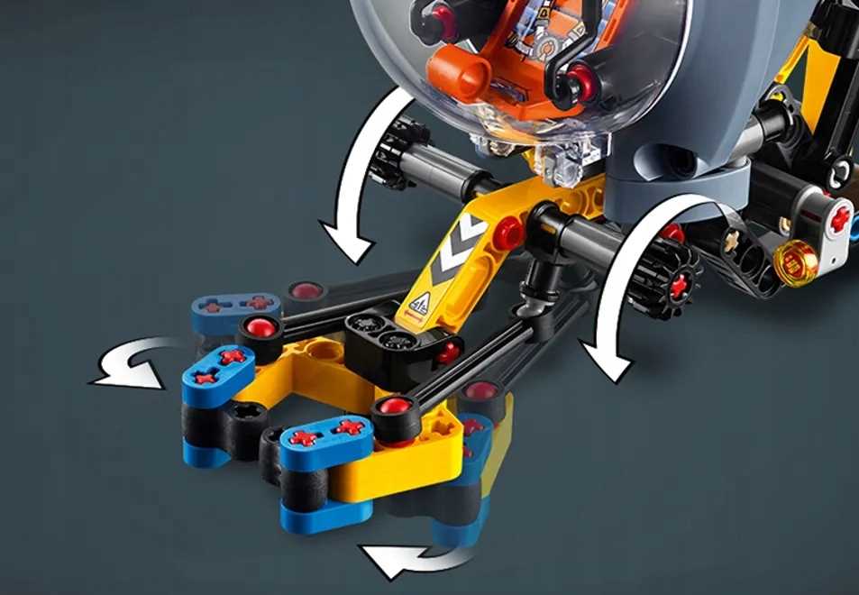 42201 - lego technic - badawcza łódź podwodna