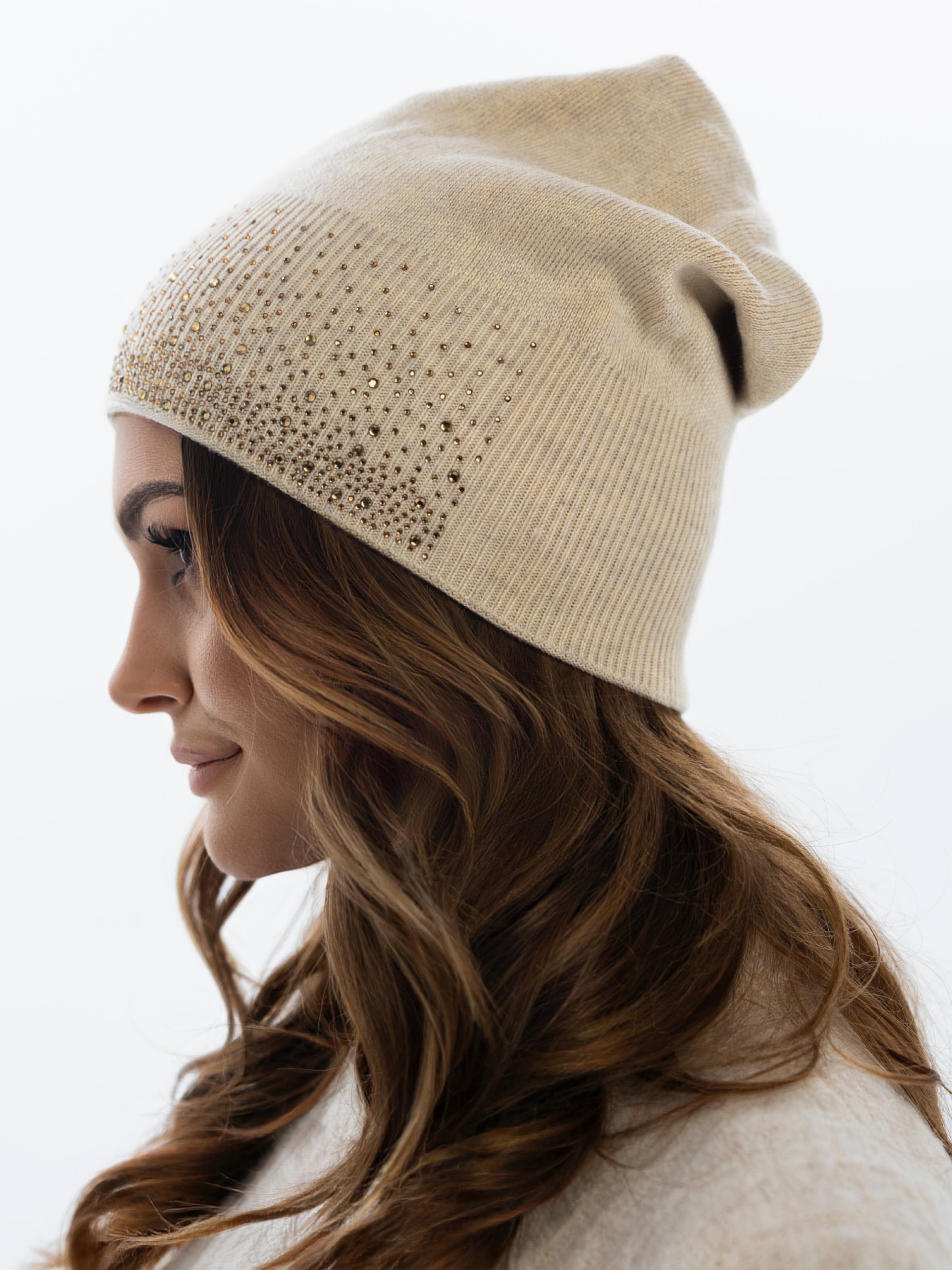czapka ptn hat-01-7484 beige