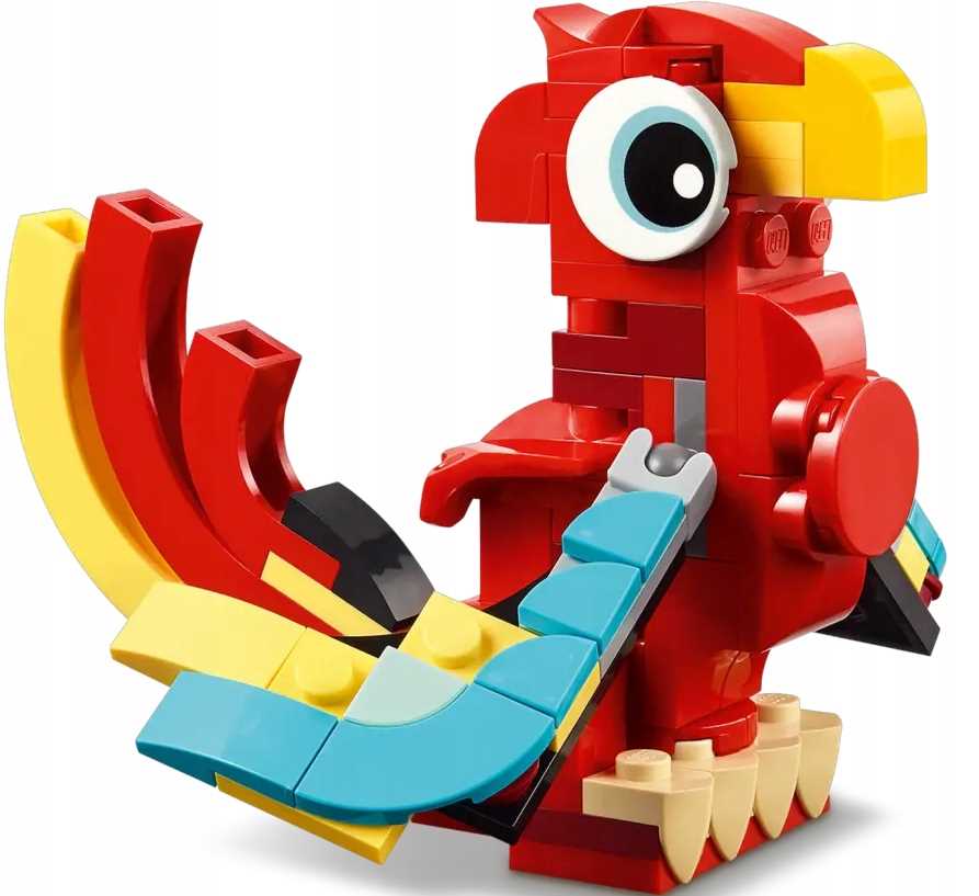 31145 - lego creator - czerwony smok