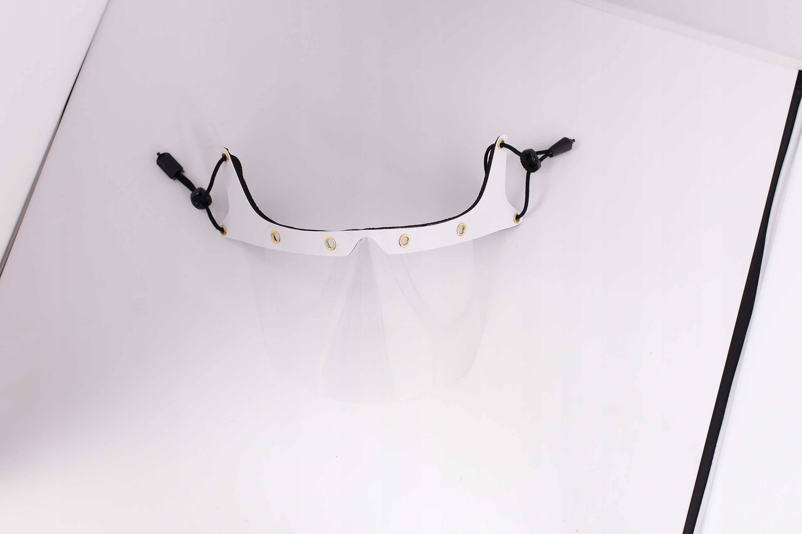 przyłbica minishield / hilfitec / biała s