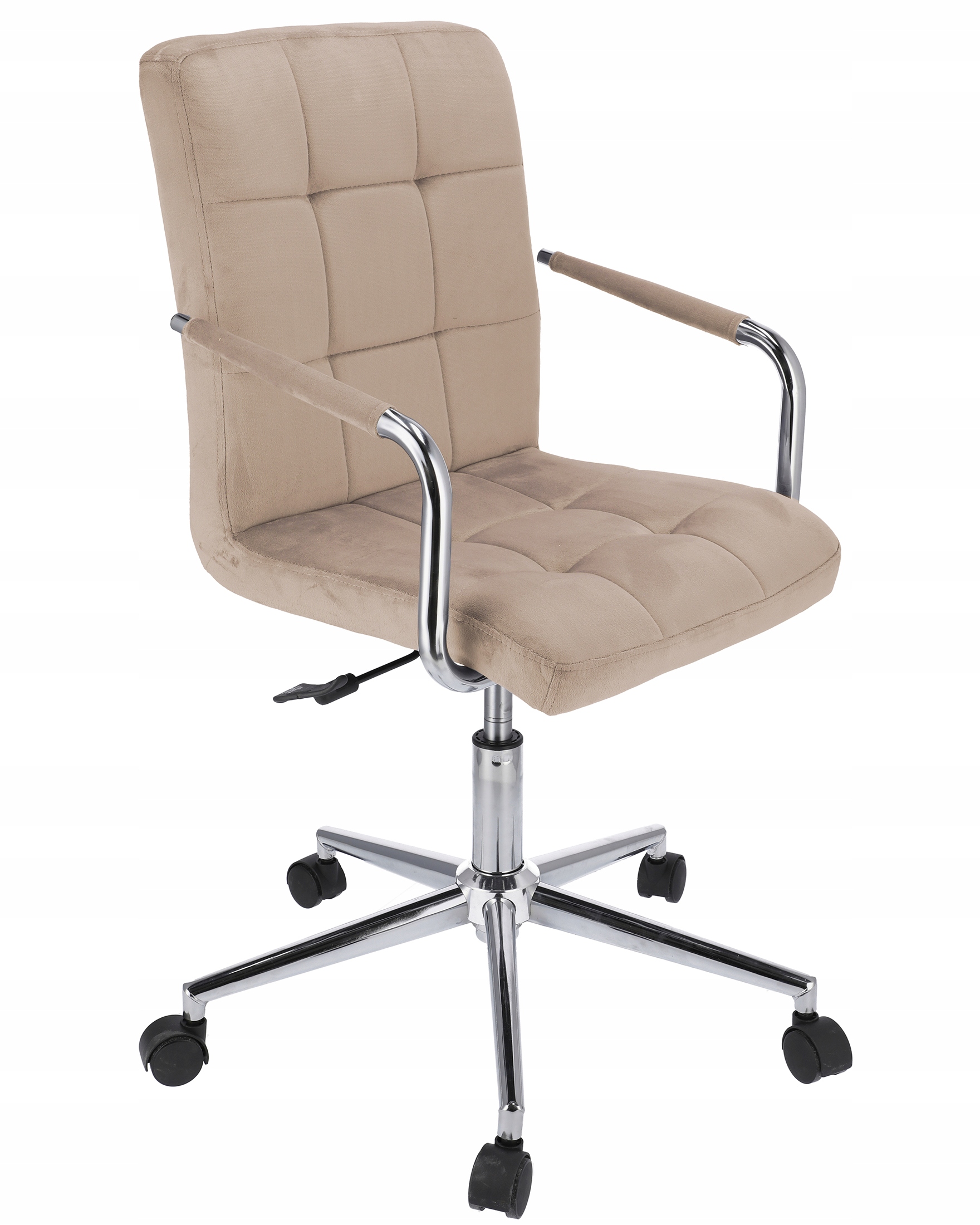 krzesło quatro welur beżowe