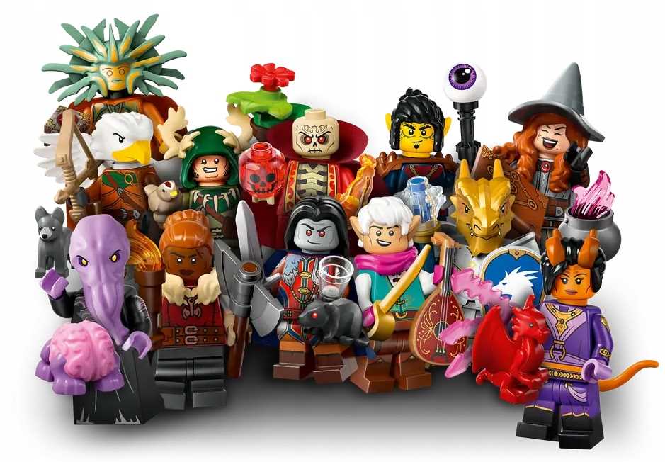 71047 - lego minifigures - łupieżca umysłów - dungeons & dragons