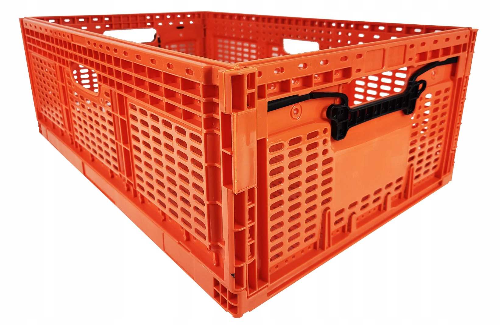 skrzynka składana 600x400x219mm pomarańczowa