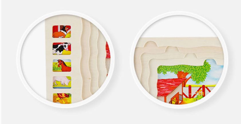 puzzle warstwowe farma tnwx-6348