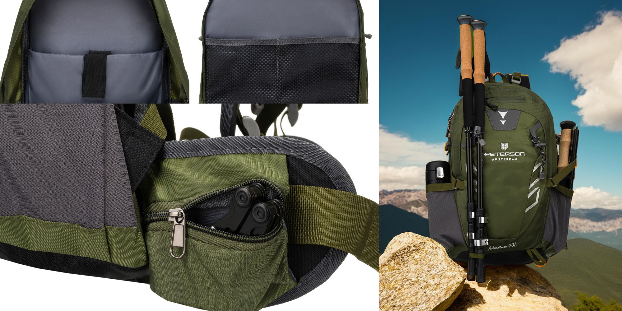 plecak ptn jps-01-8474 green