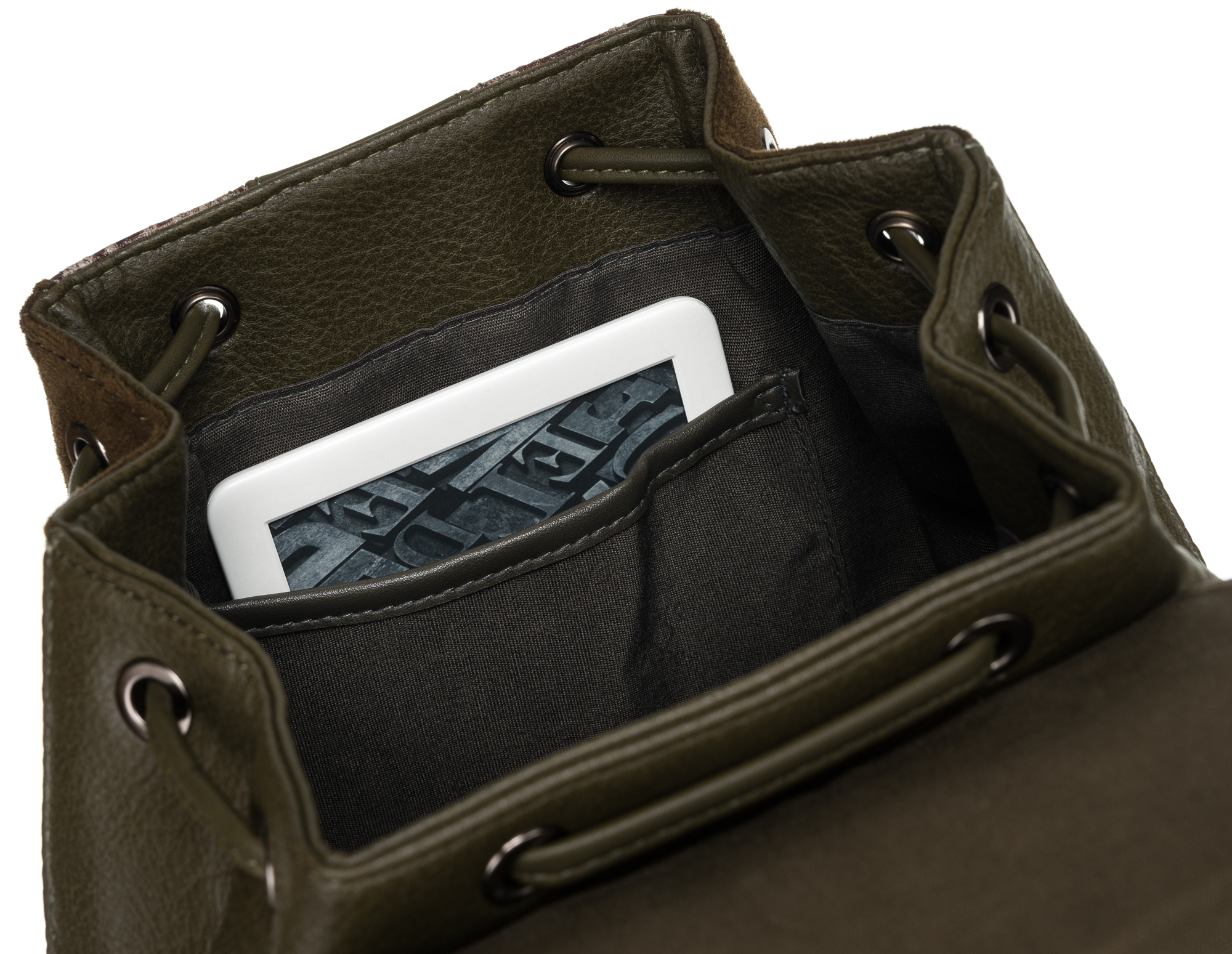 plecak damski 6885-2 khaki