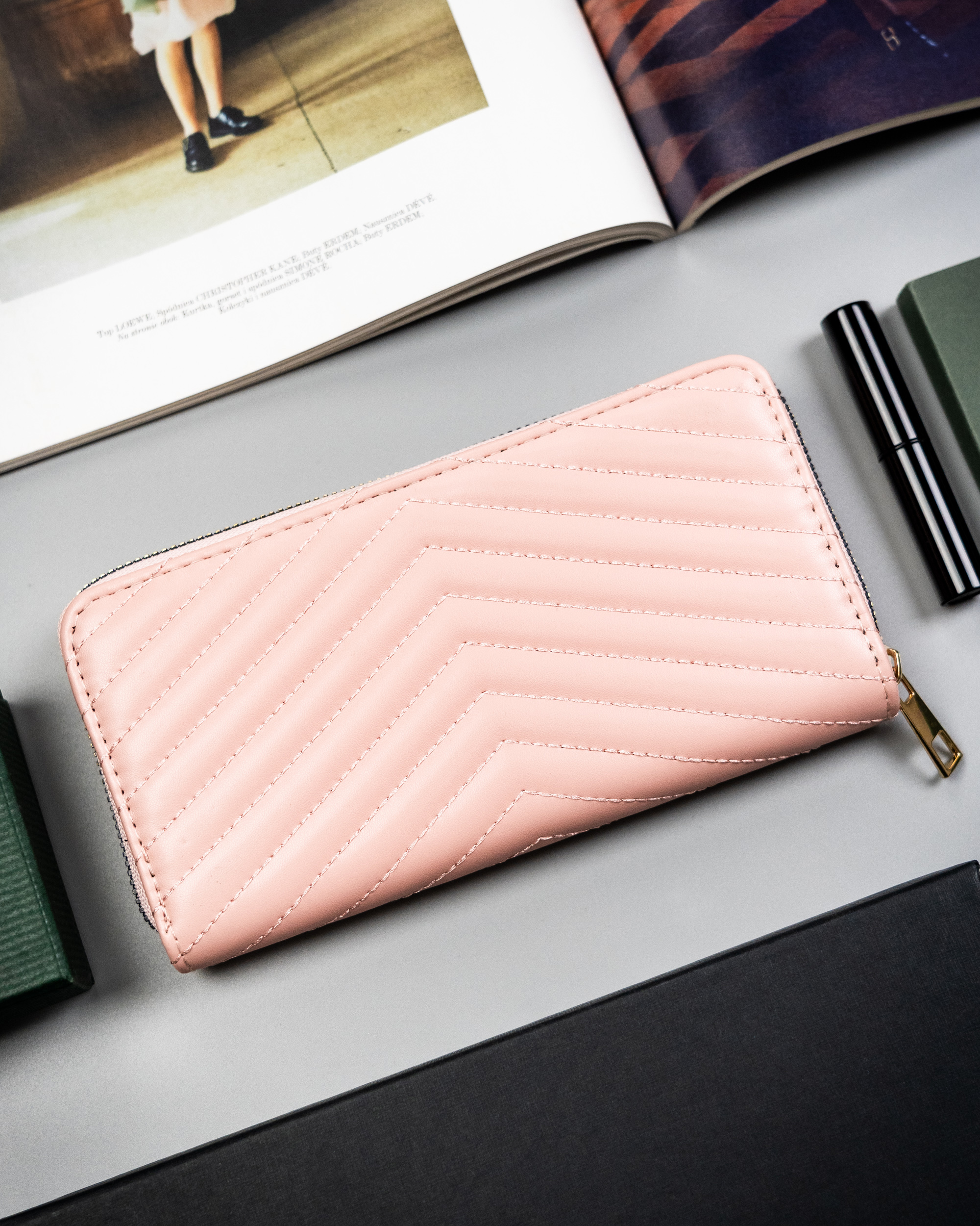 portfel damski pu lpd-012-bl pink