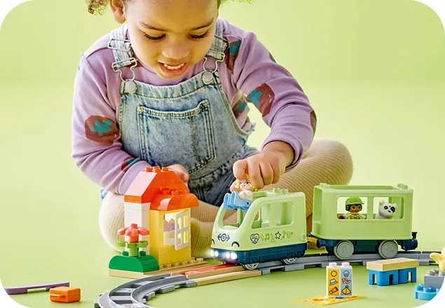 10427 - lego duplo - przygoda z interaktywnym pociągiem