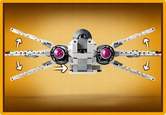 75402 - lego star wars - myśliwiec arc-170