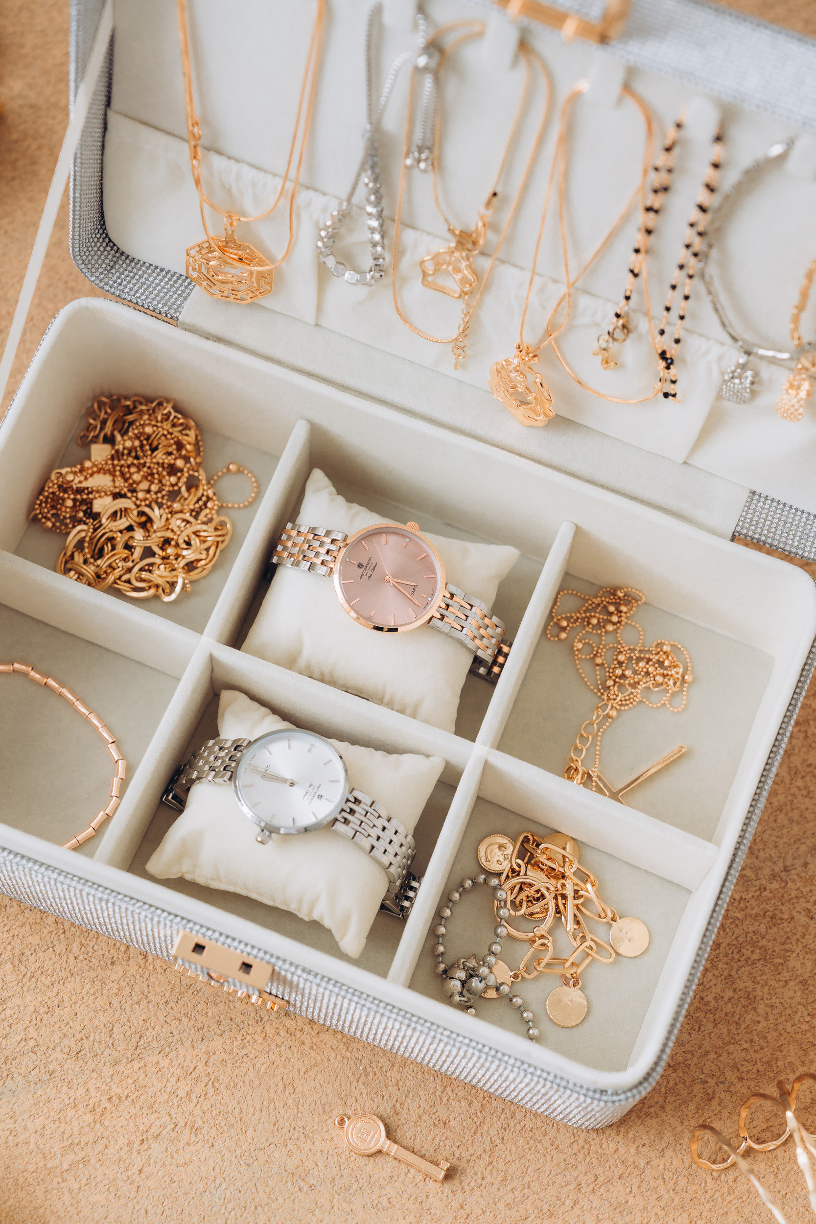 szkatułka ptn szk-08-3118 grey silver