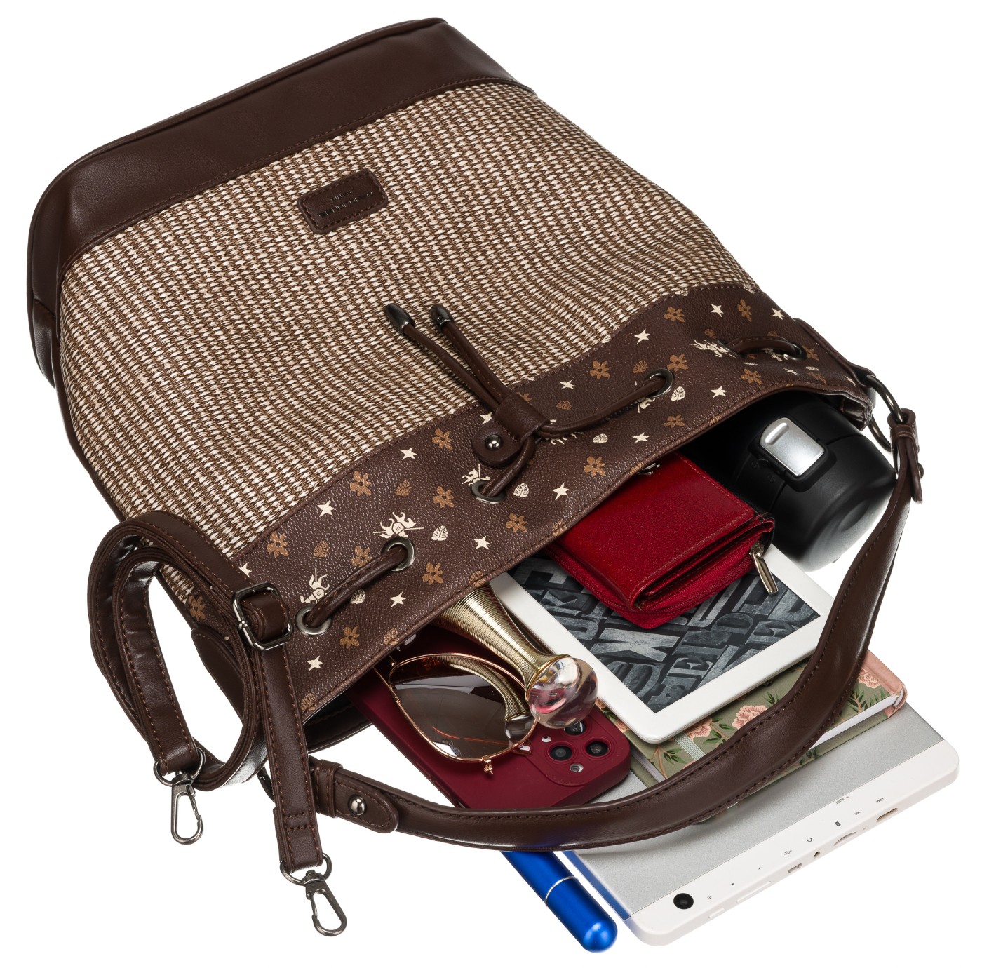 torba damska 6875-2 brown