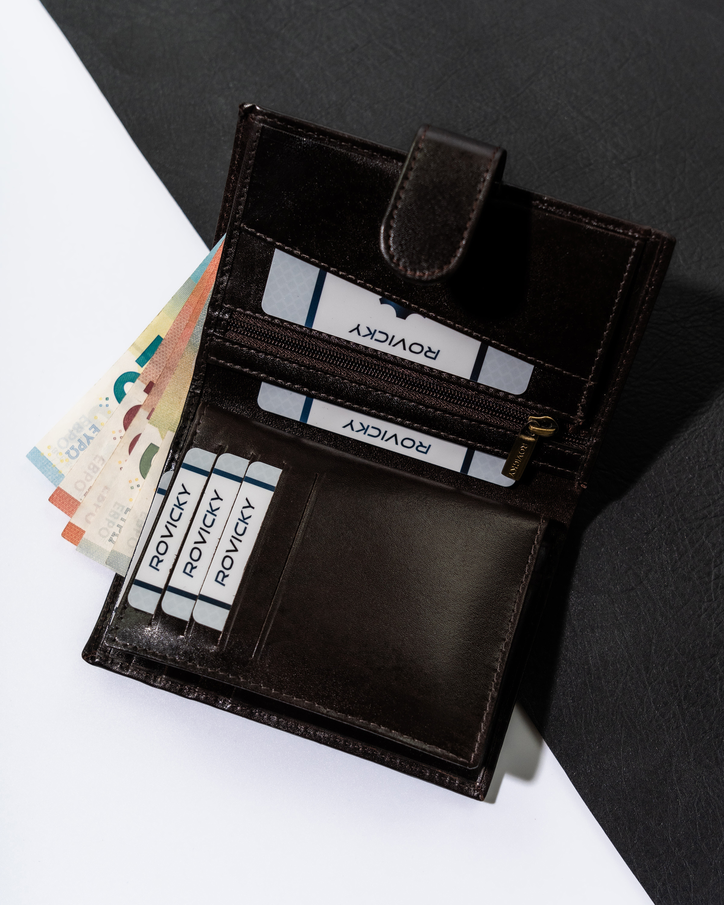 portfel męski skórzany n74l-rvt-2282 d.brown